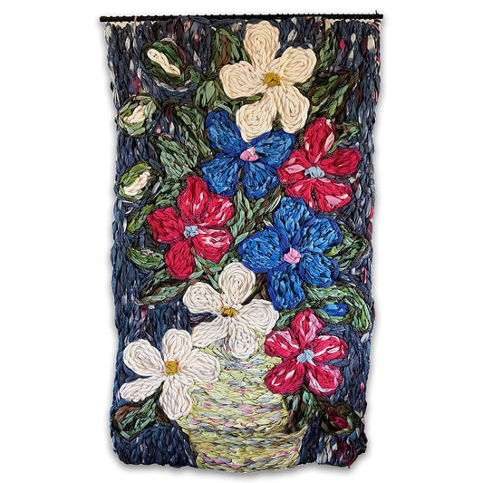 Bountiful | Giant Embroidery Tapestry | 1mt x 1.5mt